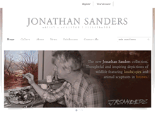 Tablet Screenshot of jonathansanders.com